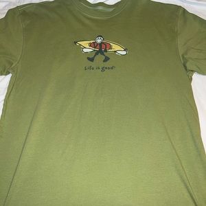 Life is good small shirt Unisex